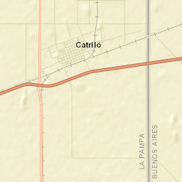 Catriló Street Map