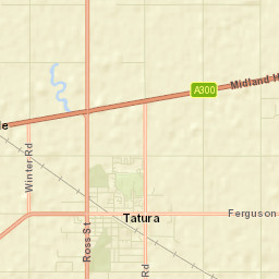 Tatura Street Map