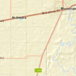Mooroopna Street Map
