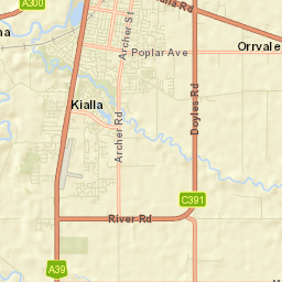 Kialla Street Map