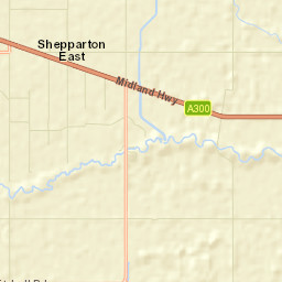 Shepparton East Street Map