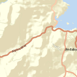 Jindabyne Street Map