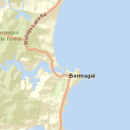 Bermagui Street Map