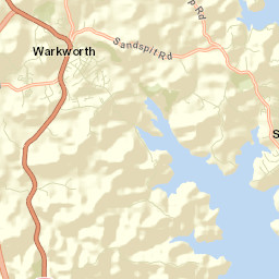Warkworth Street Map