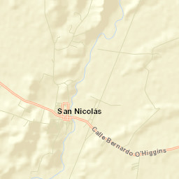 San Nicolás Street Map