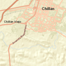 Chillán Viejo Street Map