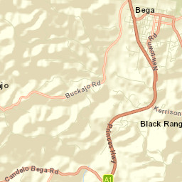 Bega Street Map