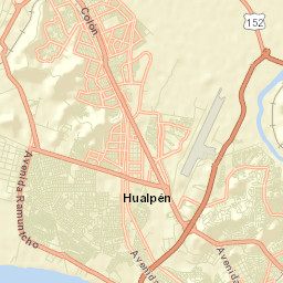 Hualpén Street Map