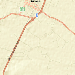 Bulnes Street Map