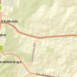 Strathfieldsaye Street Map