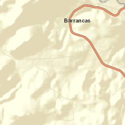 Barrancas Street Map