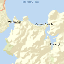 Whitianga Street Map