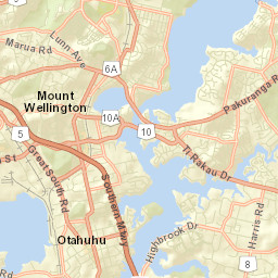 Tamaki Street Map