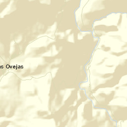 Las Ovejas Street Map