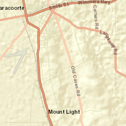 Naracoorte Street Map