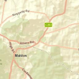 Maldon Street Map