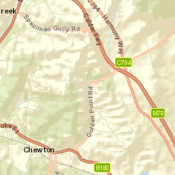 Chewton Street Map