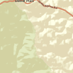 Dinner Plain Street Map