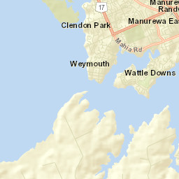 Takanini Street Map