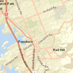 Red Hill Street Map