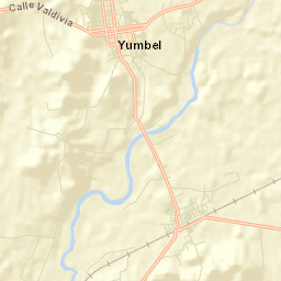 Yumbel Street Map