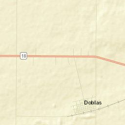 Doblas Street Map