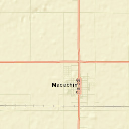 Macachín Street Map