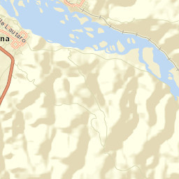 Santa Juana Street Map