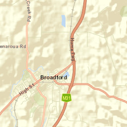 Broadford Street Map