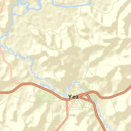Yea Street Map