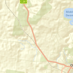 Clunes Street Map