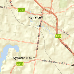 Kyneton Street Map