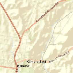 Kilmore Street Map
