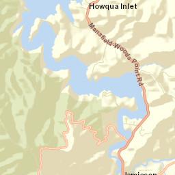 Mansfield Street Map