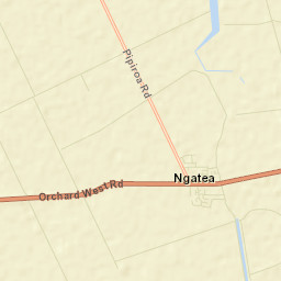Ngatea Street Map