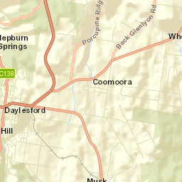 Daylesford Street Map