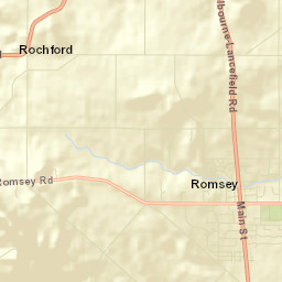 Romsey Street Map