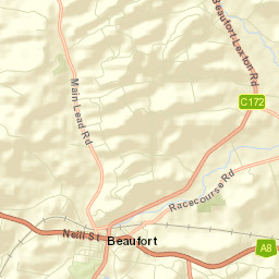 Beaufort Street Map