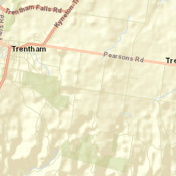 Trentham Street Map