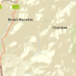 Mount Macedon Street Map