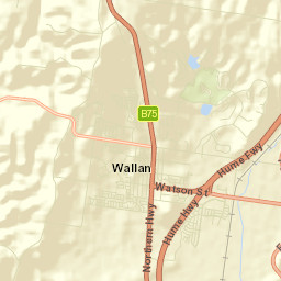 Wallan Street Map
