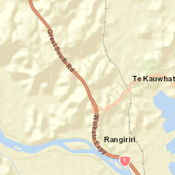 Te Kauwhata Street Map