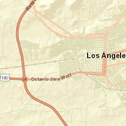 Los Ángeles Street Map