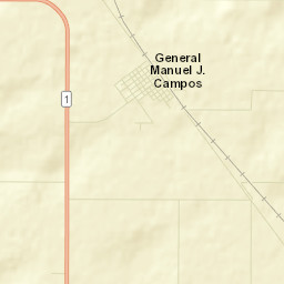 General Manuel J. Campos Street Map