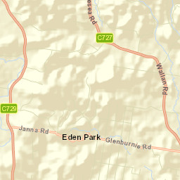 Eden Park Street Map