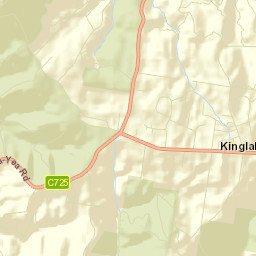 Kinglake West Street Map