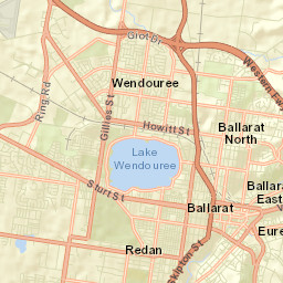 Wendouree Street Map