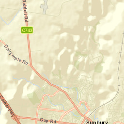 Sunbury Street Map