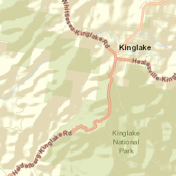 Kinglake Street Map