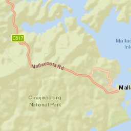 Mallacoota Street Map
